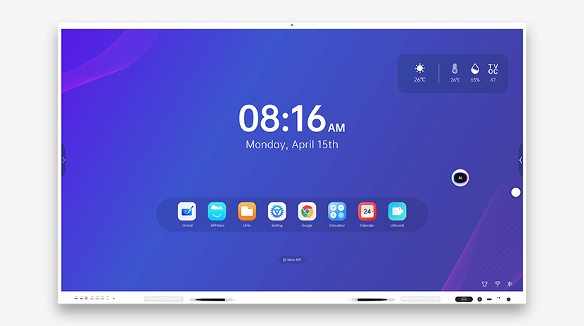 RK3588 – 105” Interactive Display