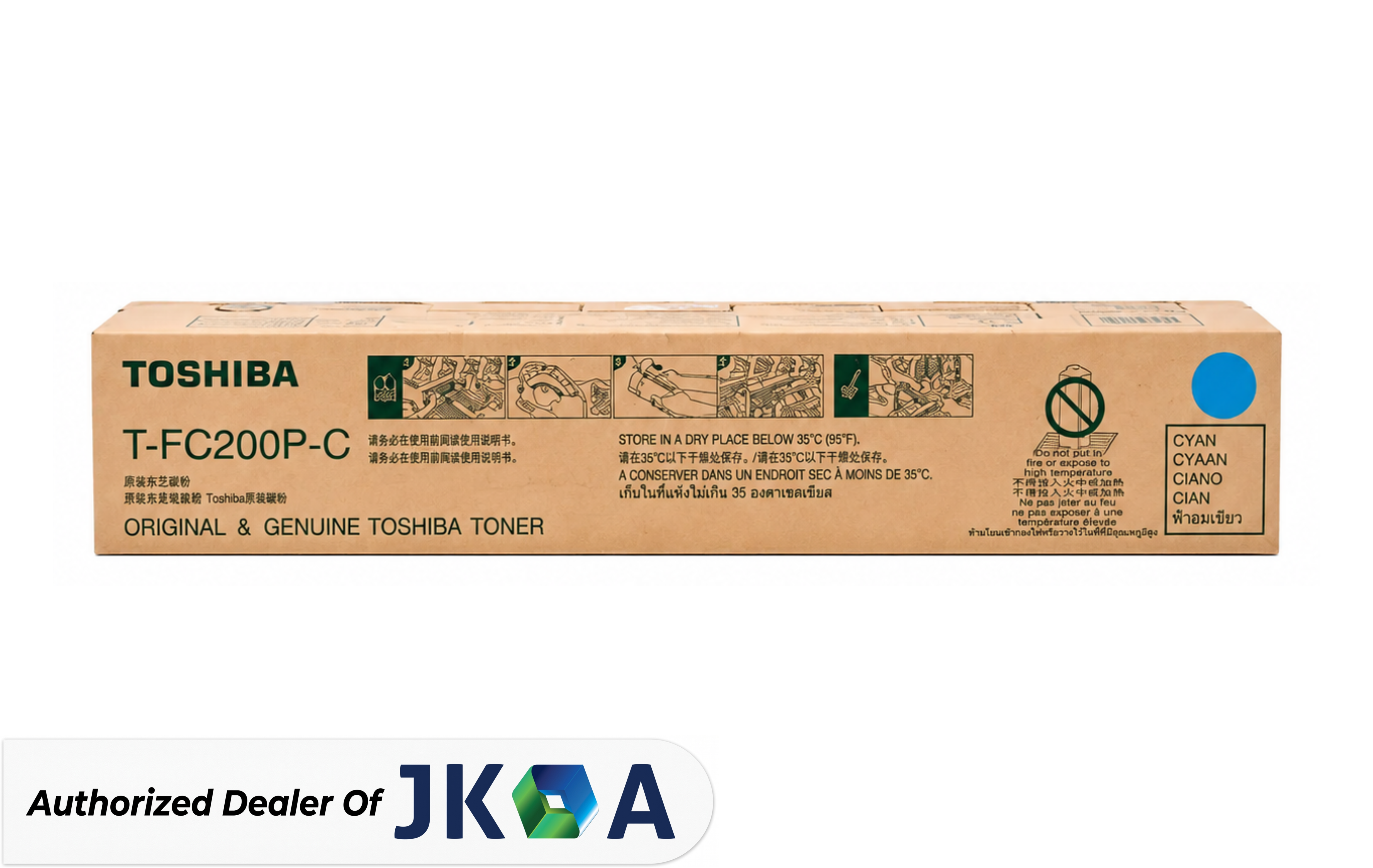Toshiba TFC200PC-M Toner / Cyan