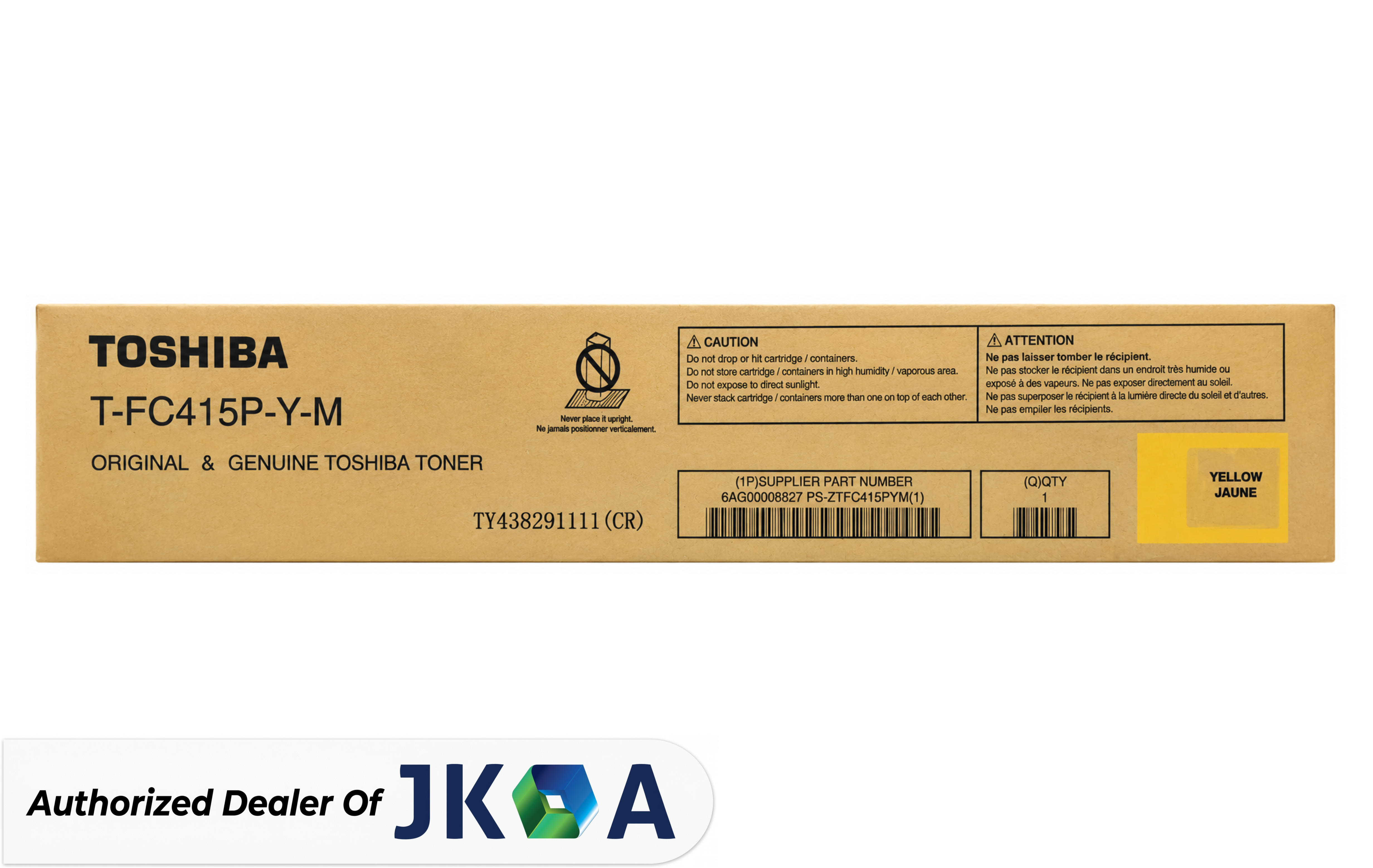 Toshiba TFC415P-Y-M Toner / Yellow